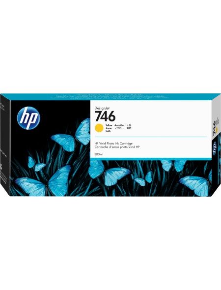 ÷ Tinta original hp n746 amarillo p2v79a 300ml