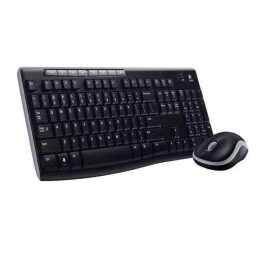 ÷ Teclado y mouse logitech wireless logitech mk270 p/n:920-004513