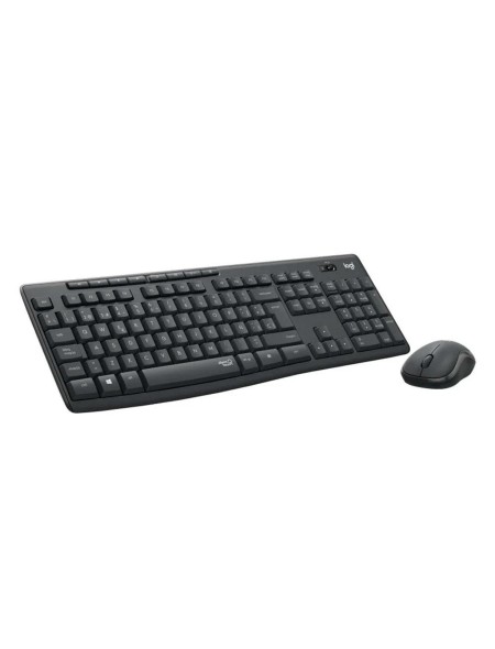 ÷ Teclado y mouse logitech wireless mk295 silent color grafito p/n:920-009798