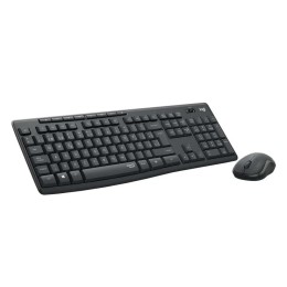 ÷ Teclado y mouse logitech wireless mk295 silent color grafito p/n:920-009798